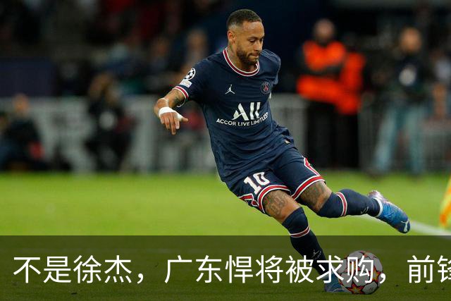 不是徐杰，广东悍将被求购，前锋，杜锋看重，转会费或8位数